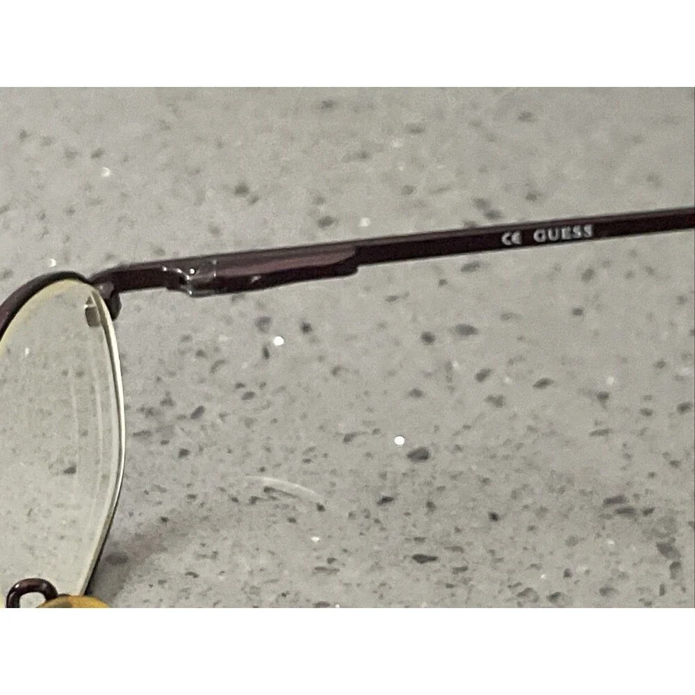 Guess BU 44-17-125 FLEX HINGES Purple Burgundy Full Rim Eyeglasses Frames ONLY